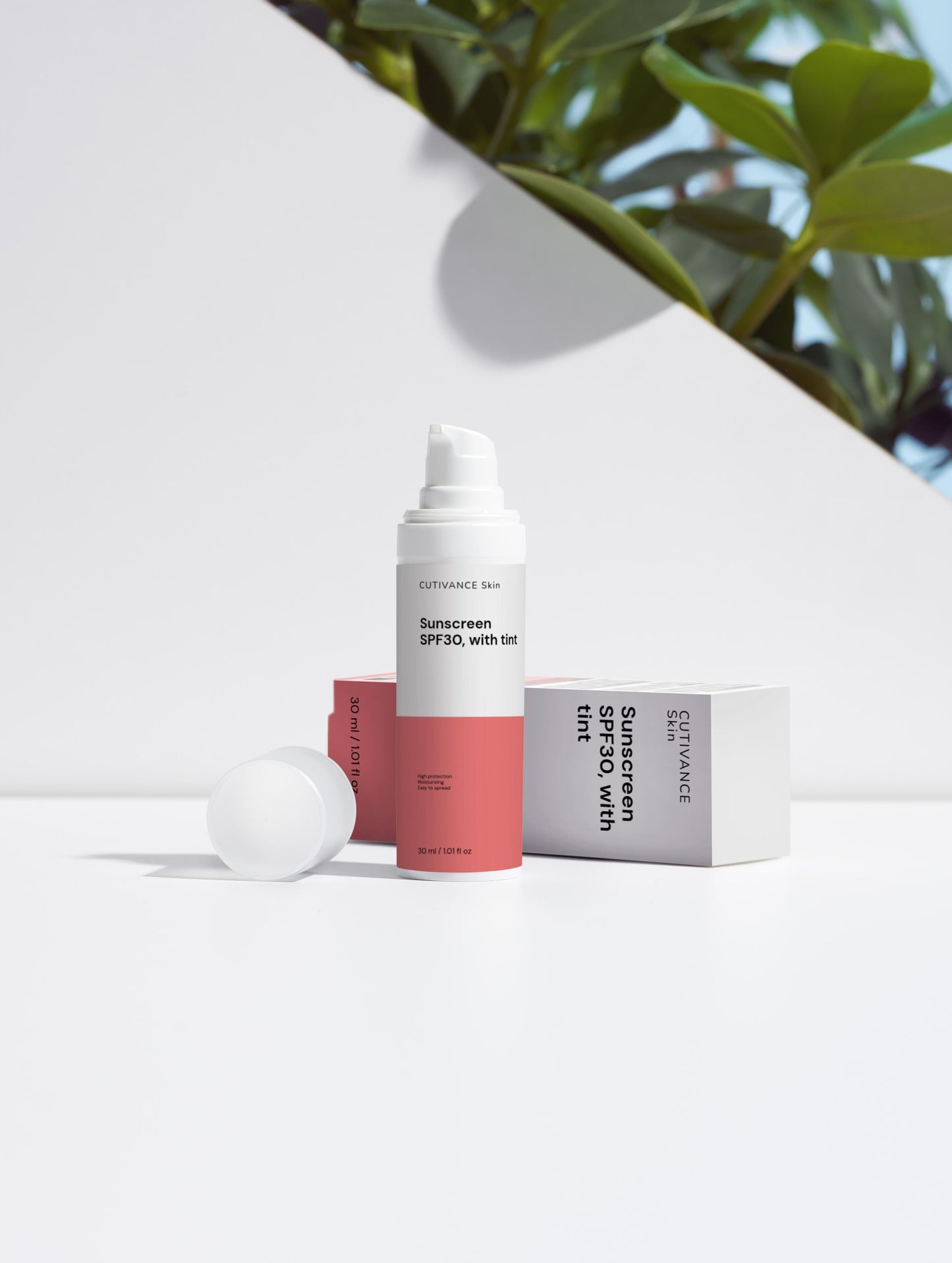 Sunscreen SPF30, with tint