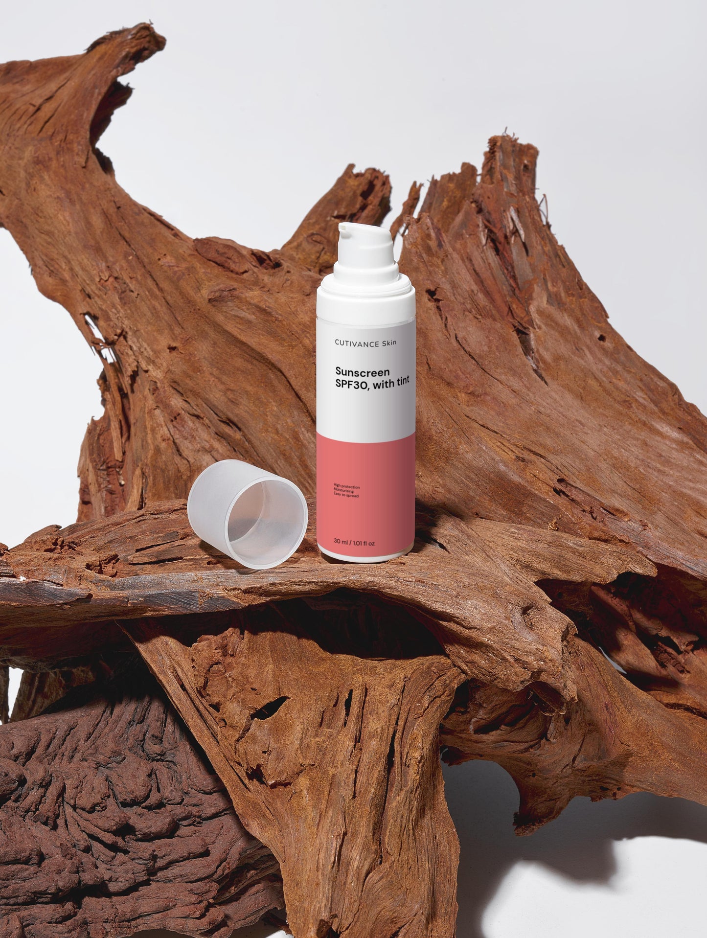 Sunscreen SPF30, with tint