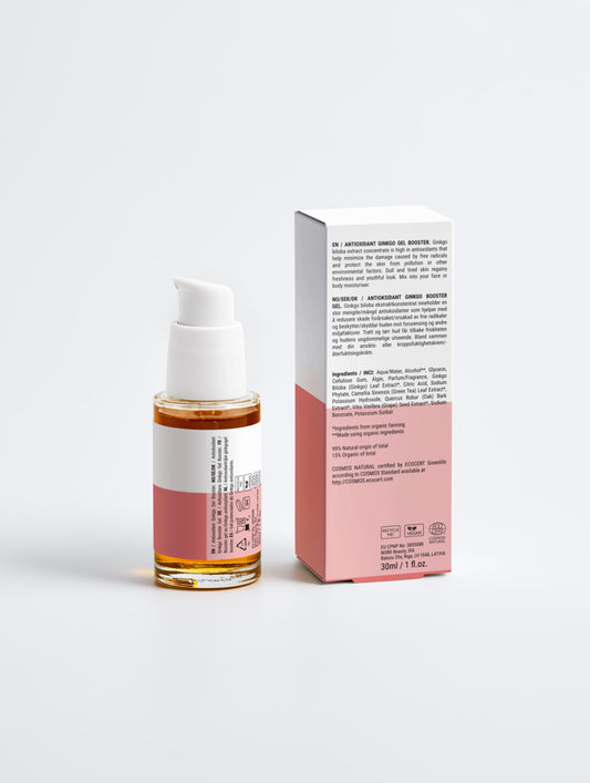 Antioxidant Ginkgo Gel Booster