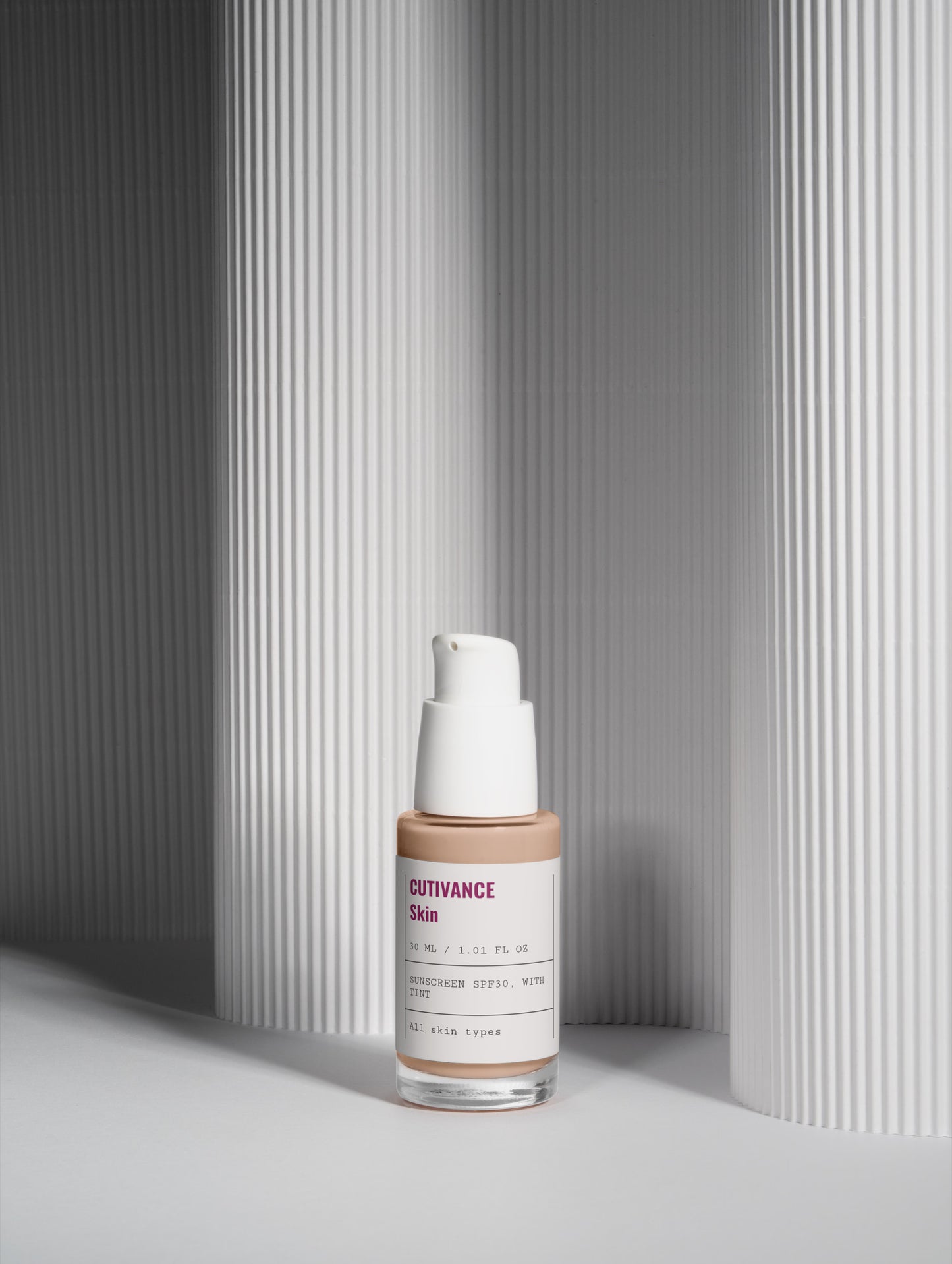 Sunscreen SPF30, with tint