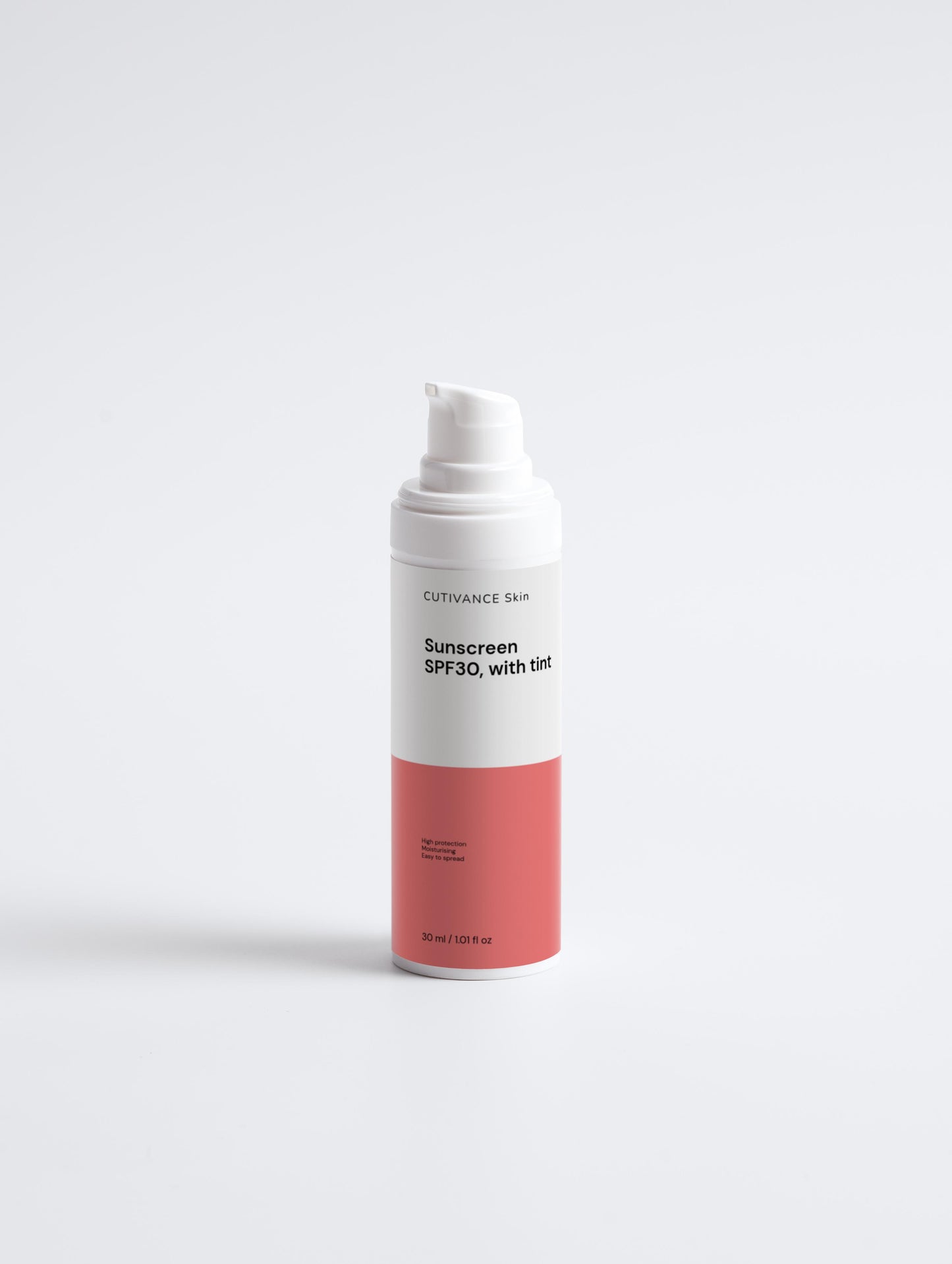 Sunscreen SPF30, with tint