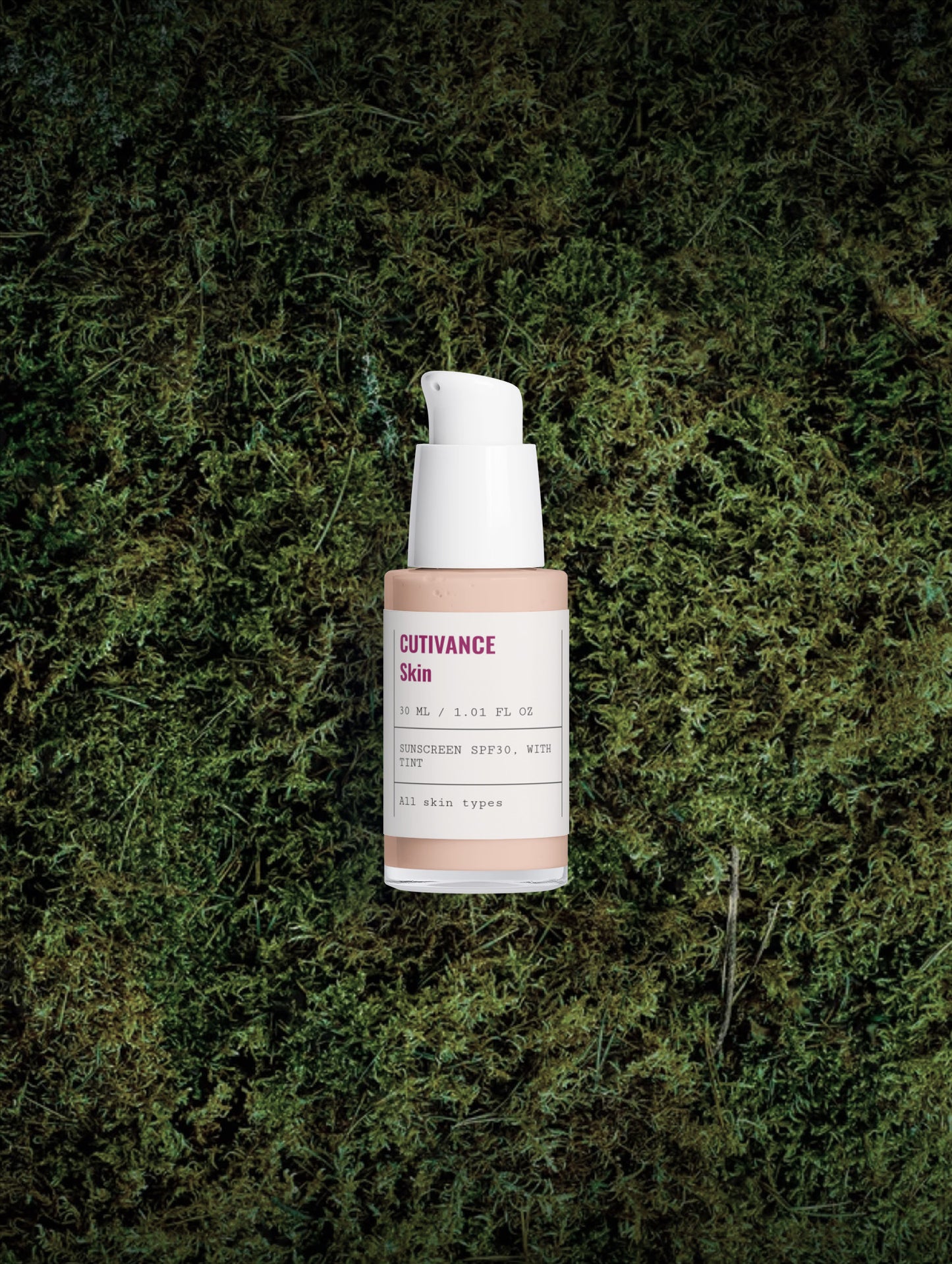 Sunscreen SPF30, with tint
