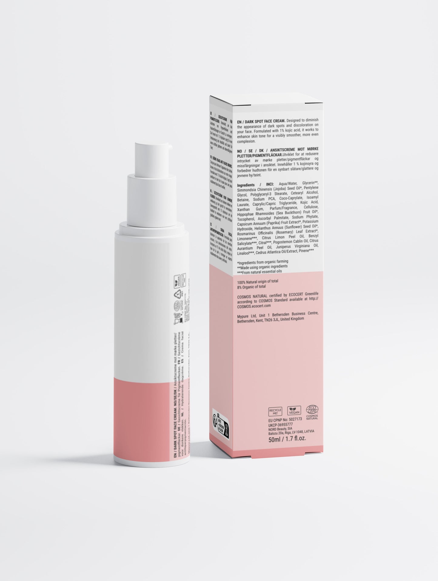 Dark Spot Face Cream with Kojic Acid